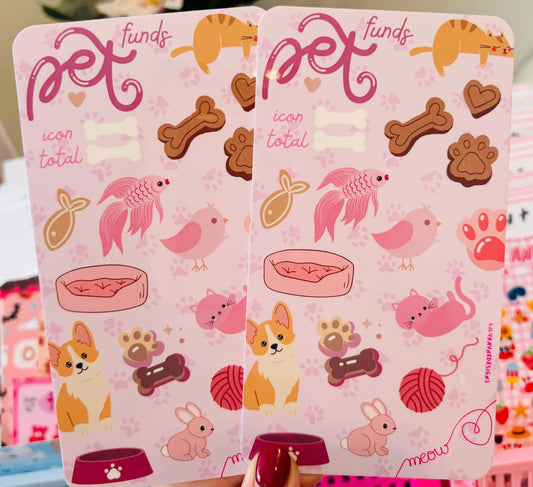 Pet Fund Saving Challenge