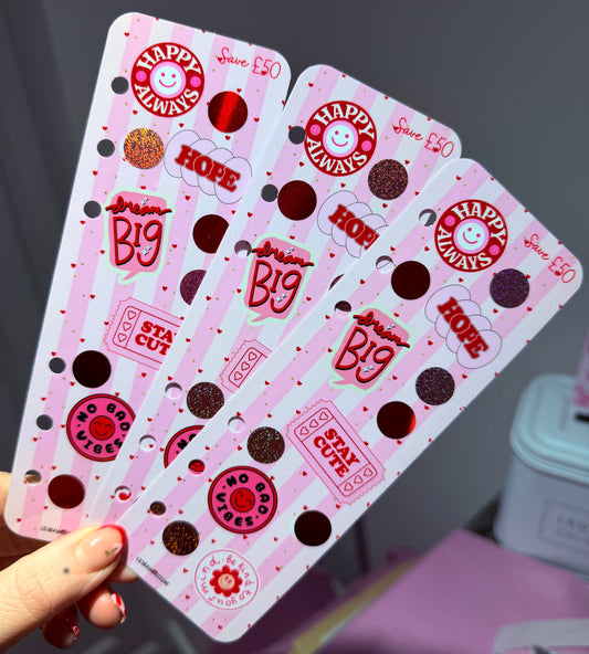 Dream Big Divider Saving Challenge