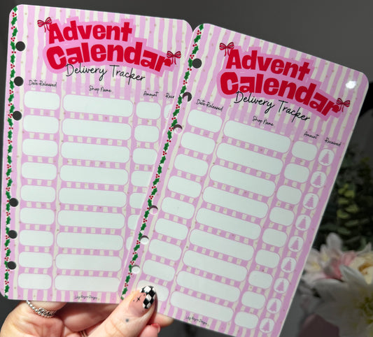 Advent Calendar Delivery Tracker Dashboard