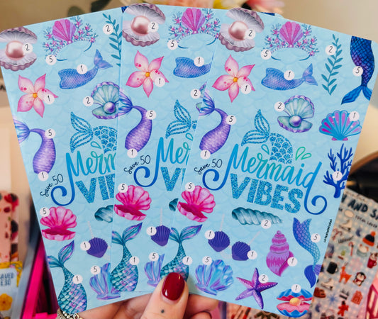 Mermaid Vibes Saving Challenge