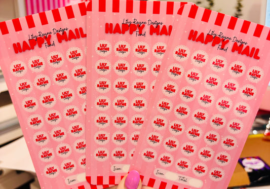 LRD Happy Mail Fund Saving Challenge