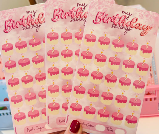 My Birthday Saving Challenge