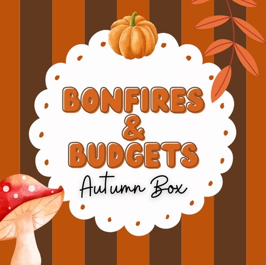 Bonfires & Budgets Autumn Saving Box