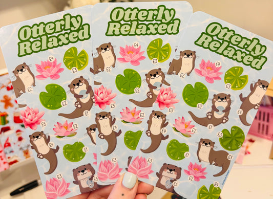 Otterly Relaxed Saving Challenge
