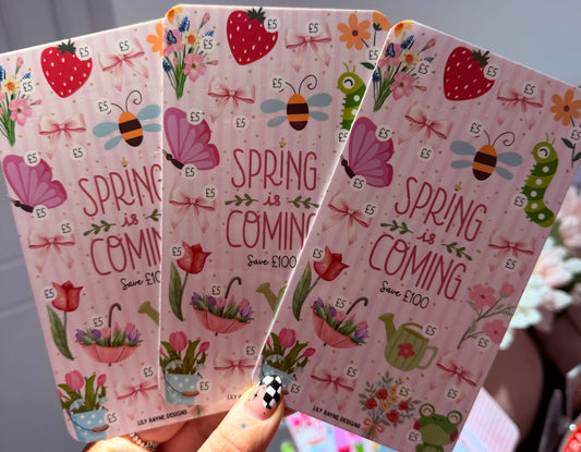 Spring Is Coming Saving Challenge