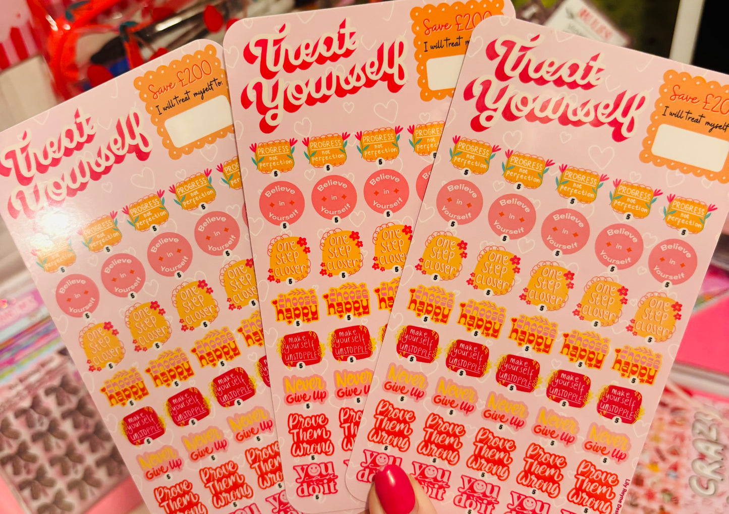 Treat Yourself Saving Challenge