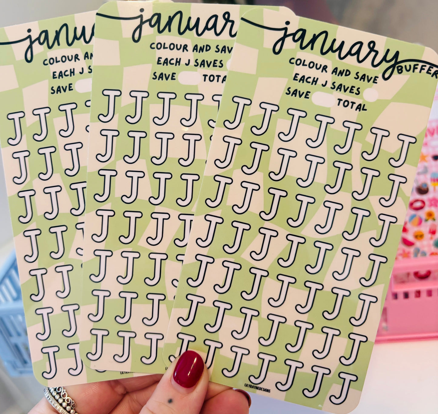 January Buffer Saving Challenge