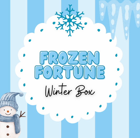 Frozen Fortune Winter Saving Box