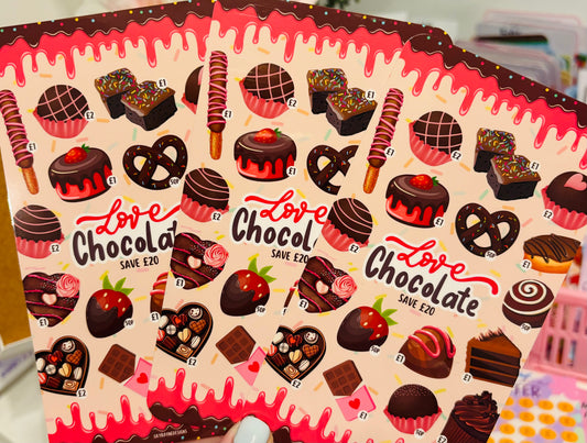 Love Chocolate Saving Challenge