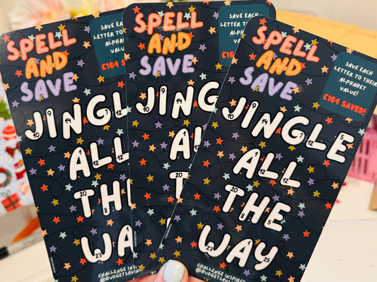 Christmas Spell & Save Saving Challenge