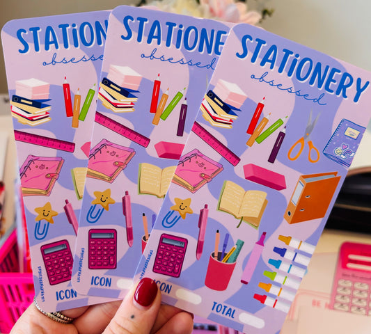 Stationery Obsessed Saving Challenge