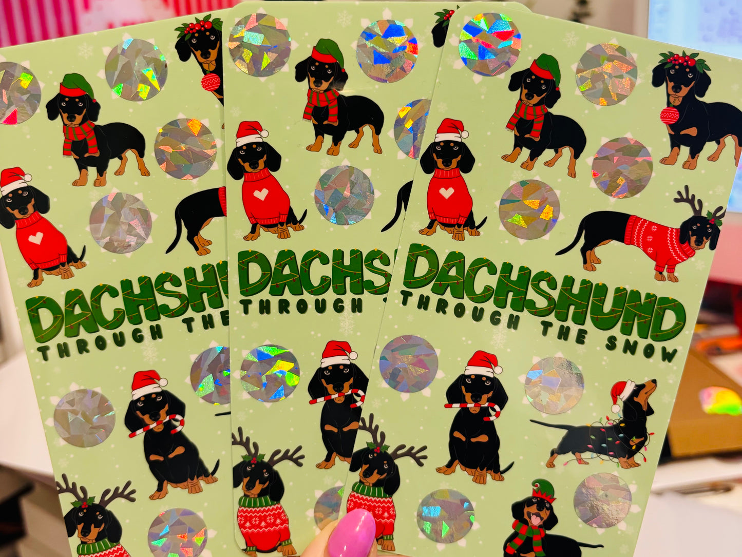 Dachshund Through The Snow Saving Challenge