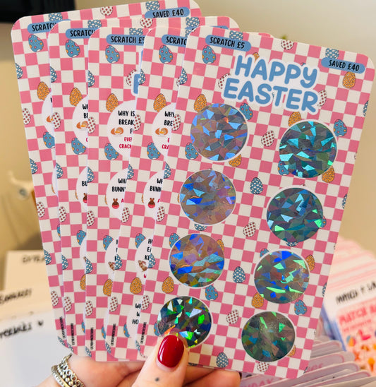 Easter Scratch Off Saving Challenge