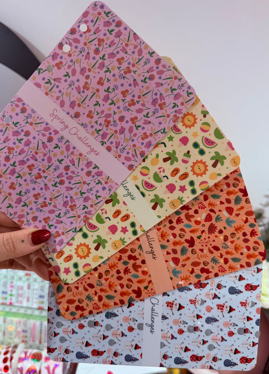 Season Challenges Binder Dashboards