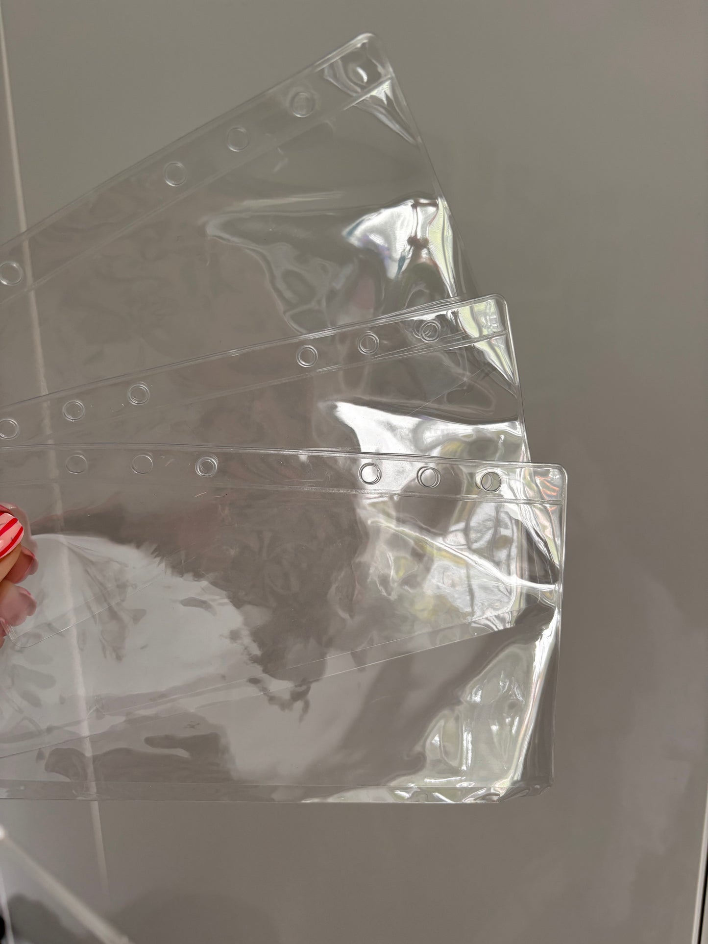A6 & A7 Transparent Binder Pouch