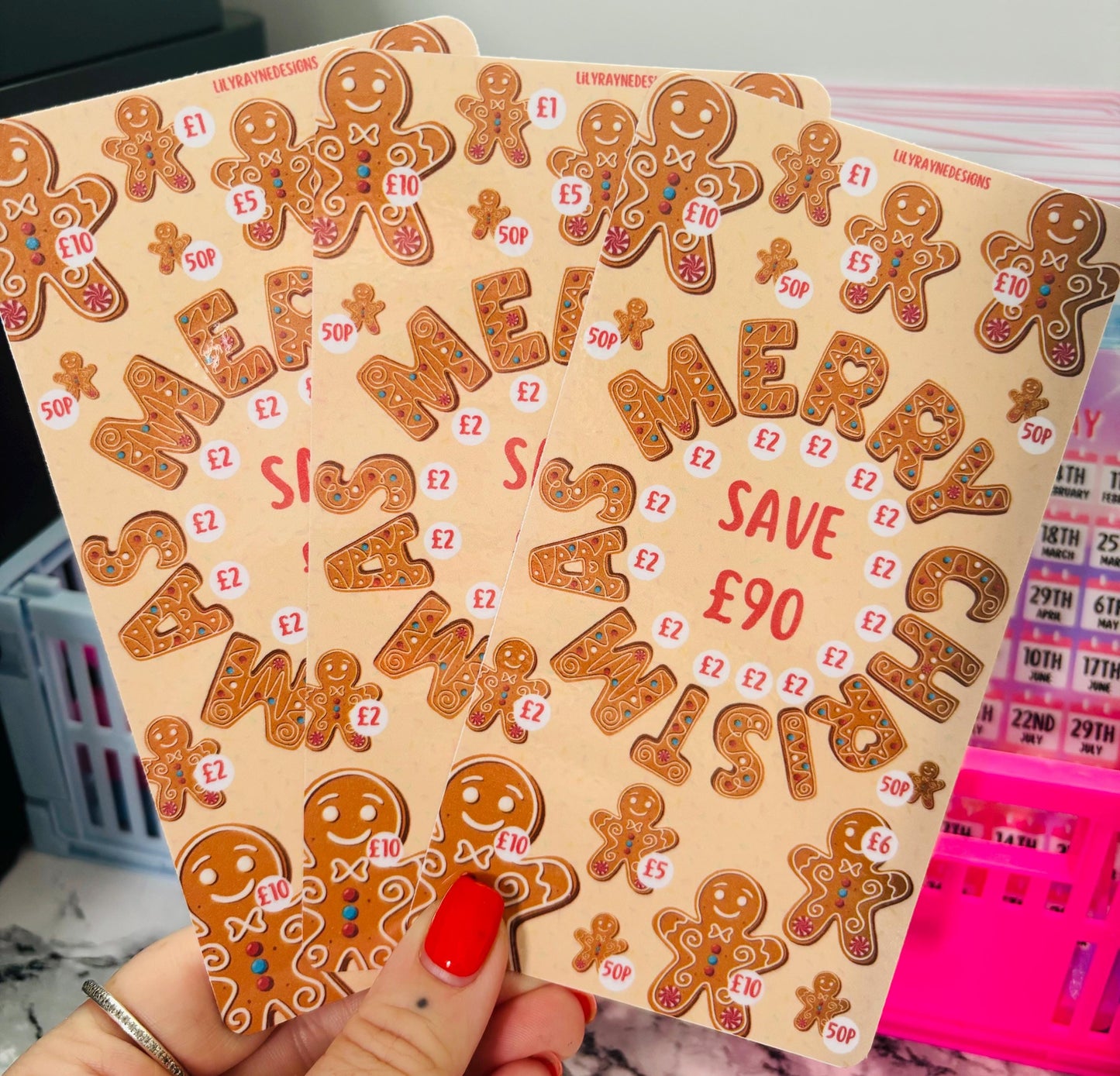 Christmas Gingerbread Saving Challenge