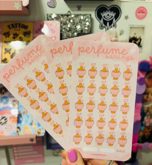 Perfume Saving Challenge Tracker