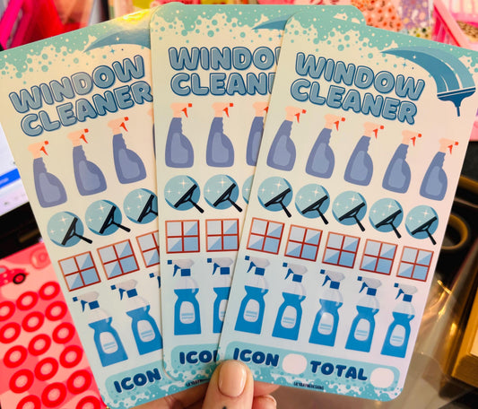 Window Cleaner Saving Challenge