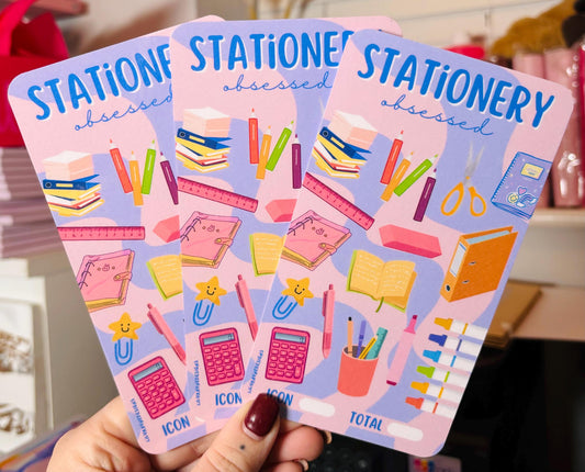 Stationery Obsessed Saving Challenge