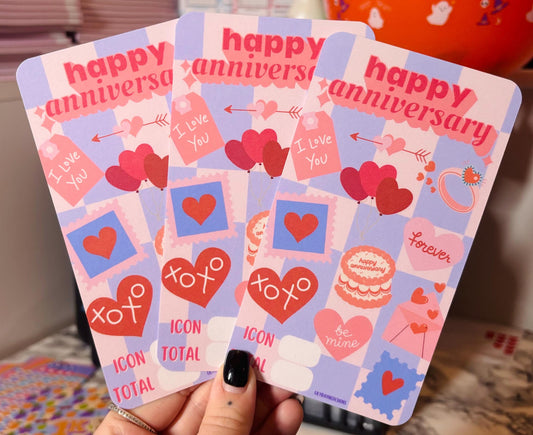 Anniversary Saving Challenge